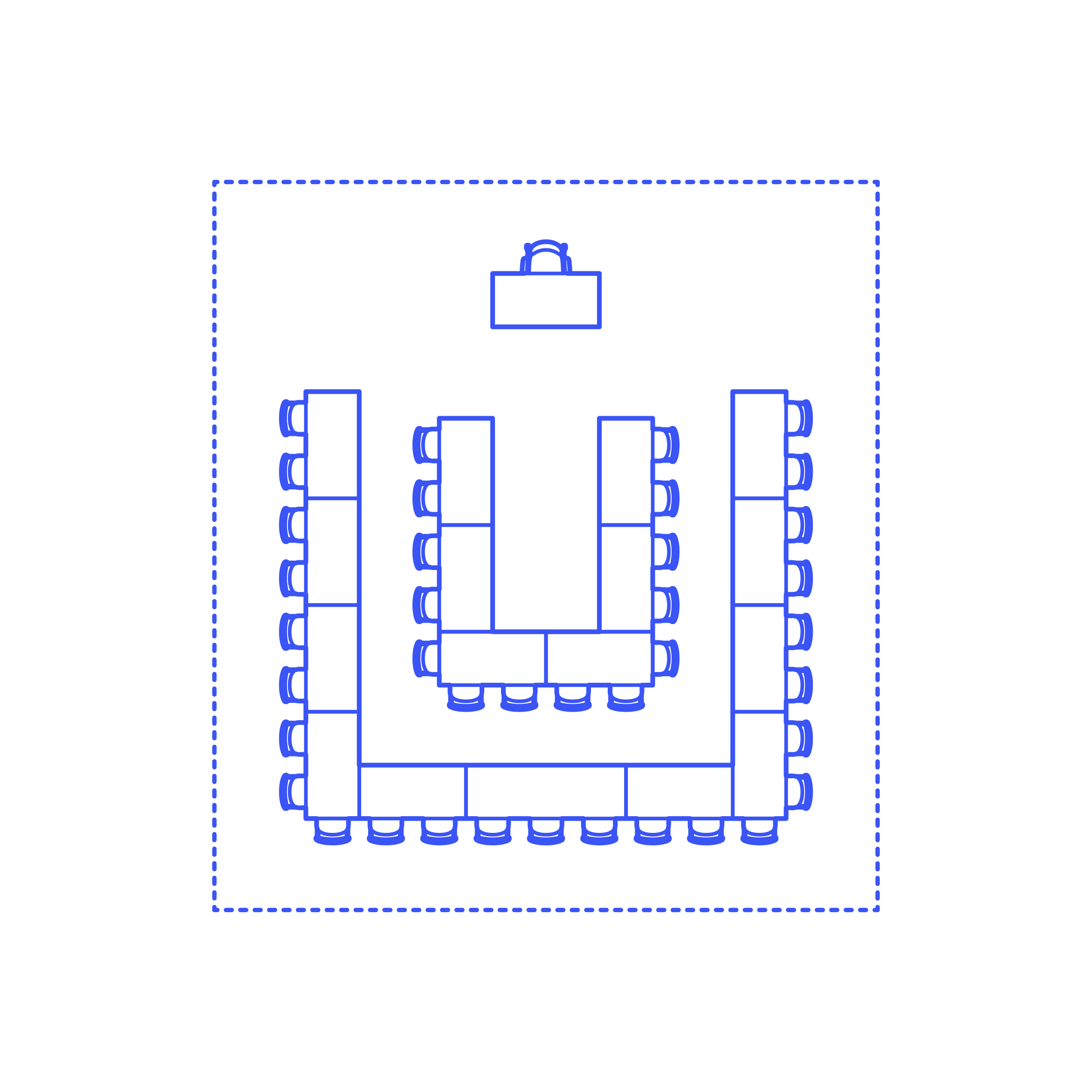 Layouts Classrooms Shapes U Shape Double Digital Sketch Svg Design Free Vectors
